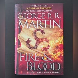 Fire & Blood by George R. R. Martin - Hardcover Book